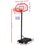 Basket Ball set  Pro Portable Basketball Stand System Hoop Height Adjustable Net Ring