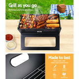 BBQ Outdoor Extra Slim To Carry folded Portable Charcoal BBQ Grill