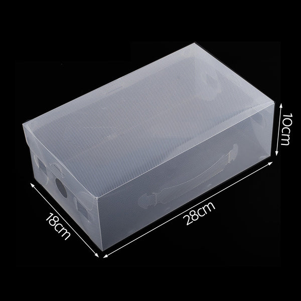Shoe Storage Boxes Transparent Set of 40 to sell and Organise