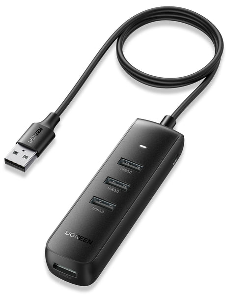 USB HUB with 4 ports  3.0 4-Port Hub Plug & play, no additional drivers required