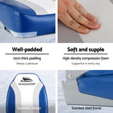 Boat Seats  2X Folding  Marine Seat Swivel High and Padding Blue