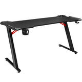 Desk Computer Gaming Desks LED Light 140CM