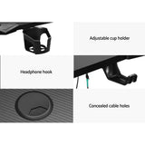 Desk Computer Gaming Desks LED Light 140CM