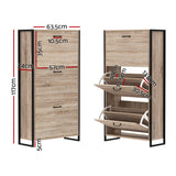 Storage Shoe Rack Cabinet Shoes Storage Organiser Shelf Rack Metal Frame