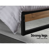 Bed Frame Metal - King Single DAN