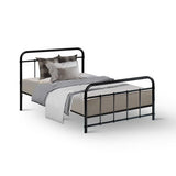 Bed Frame Metal Bed Frame Single (Black) LE