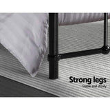 Bed Frame Metal Bed Frame Single (Black) LE