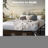 Bed Frame Metal Double Bed Base OSL