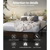 Bed Frame Metal Queen Bed Frame Bed Base OSL-