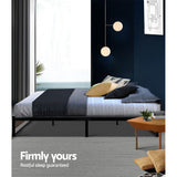 Bed Frame Metal Queen Bed Frame Bed Base OSL-