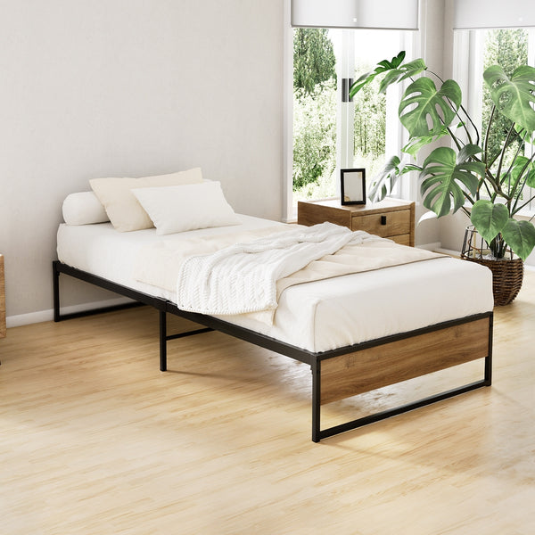 Bed Frame Metal Single Base OSL