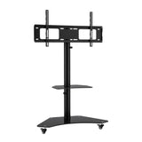 TV Stand for 40-100" Mount Bracket Adjustable Height with Wheels Universal