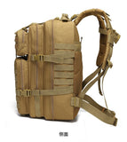 Tactical Backpack Travel Backpack Outdoor Backpack Durable Backpack Organized - Black CP - Size Routine 45L