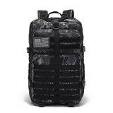 Tactical Backpack Travel Backpack Outdoor Backpack Durable Backpack Organized - CP camouflage - Size Routine 45L