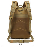 Tactical Backpack Travel Backpack Outdoor Backpack Durable Backpack Organized - Gray - Size Routine 45L