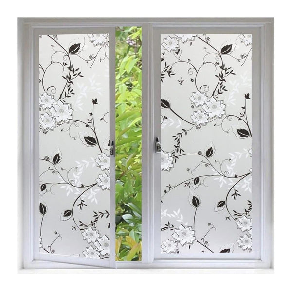 Frosted window film self-adhesive privacy protection UV protection decorative plastic for glass, 60cmx3m