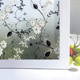 Frosted window film self-adhesive privacy protection UV protection decorative plastic for glass, 60cmx3m