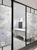 Frosted window film self-adhesive privacy protection UV protection decorative plastic for glass, 60cmx3m