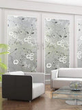 Frosted window film self-adhesive privacy protection UV protection decorative plastic for glass, 60cmx3m