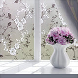 Frosted window film self-adhesive privacy protection UV protection decorative plastic for glass, 60cmx3m