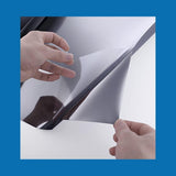 40cmx2m Self-Adhesive Window Film Mirror Reflective Silver, Blocks Heat and UV Radiation for Sun Protection and Privacy