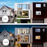 Window film One-way mirror solar protection glass sticker - Blue silver 40x300 cm