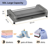 Under Bed Storage Rolling 50L Large Capacity and Wheels  Containers XXL OPTION 2