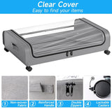 Under Bed Storage Rolling 50L Large Capacity and Wheels  Containers XXL OPTION 2