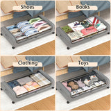 Under Bed Storage Rolling 50L Large Capacity and Wheels  Containers XXL OPTION 2