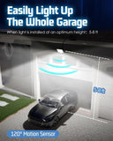 294 LED Solar Light Motion Sensor 6500K Black Outdoor Security Wall Flood Lamp