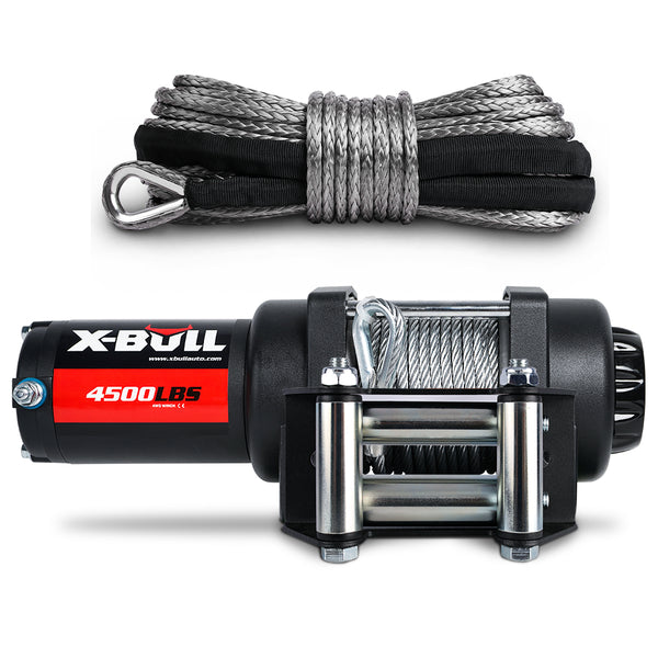 Car winch 12V Electric Winch 4500LB Winch and Steel Cable With 5.5MX13M