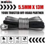 Car winch 12V Electric Winch 4500LB Winch and Steel Cable With 5.5MX13M