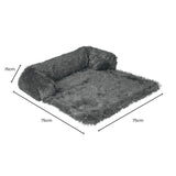Pet Sofa Cover Soft with Bolster S Size (Grey) FI-PSC-124-SMT