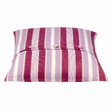 Cushion Pillow Covers Pack of 4 Fuchsia 50x50cm Striped