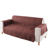 130X195cm Seater Pet Sofa Protector Cover Quilted Couch Covers Lounge Slipcover - Beige
