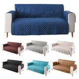 130X195cm Seater Pet Sofa Protector Cover Quilted Couch Covers Lounge Slipcover - Grey