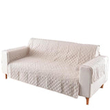 130X195cm Seater Pet Sofa Protector Cover Quilted Couch Covers Lounge Slipcover - Grey