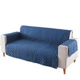 130X195cm Seater Pet Sofa Protector Cover Quilted Couch Covers Lounge Slipcover - Grey