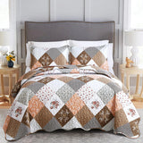 Bedding 3 Pc Bedspread &  2 Pillow Cover Set