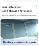 Car Sun Visor Makeup Mirror with LED Light and button - Tri-Color, Touch Control