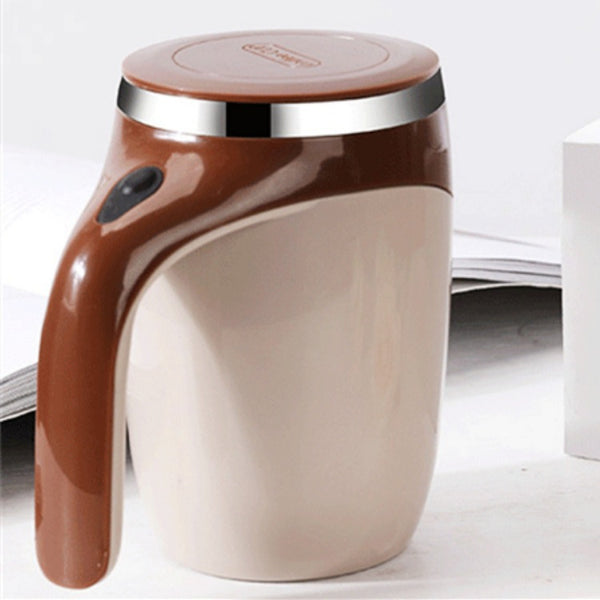 Automatic Self Stirring Coffee Mug 380ml Mixing Cup Stainless Steel Battery Operated Coffee
