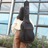 Guitar Case Soft Black Case as Backpack too, Padded, pockets and Straps