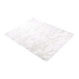 Rug Soft Rug Shaggy for Bedroom Living Room Mat 120x60cm White (IDRO)