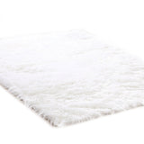 Rug Soft Rug Shaggy  Bedroom Living Room Mat 160X230 White (IDRO)