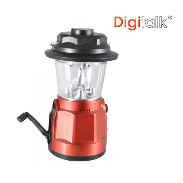 Light Camping emergency Torch Portable with Dynamo LED Lantern Radio with Built-In Compass