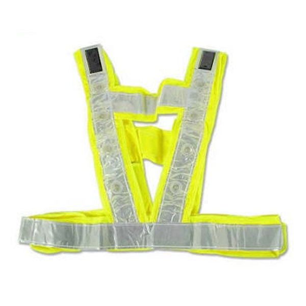 Safety Vest SOLAR POWERED with LED Vest