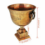 Stand Holder Bucket Metal Vintage Jolponti