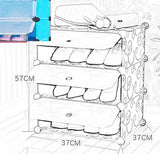 Storage Rack DIY Shoe Storage Shoe Rack Adjustable Many Sizes Shoe Rack cappa