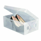 Shoe Storage Boxes Transparent Set 20/40/80 Shoe Easy Store And See Whats Inside