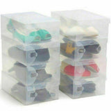 Shoe Storage Boxes Transparent Set 20/40/80 Shoe Easy Store And See Whats Inside